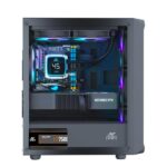Ant Esports 205 Mini 6F ARGB (M-ATX) Mini Tower Cabinet (Black) - Image 4
