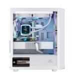 Ant Esports 205 Mini 6F ARGB (M-ATX) Mini Tower Cabinet (White) - Image 4