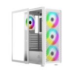 Ant Esports 211 Air ARGB (ATX) Mid Tower Cabinet (White) - Image 2