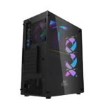 Ant Esports 220 Air Auto RGB (ATX) Mid Tower Cabinet (Black) - Image 3