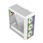 Ant Esports 411 Air ARGB (E-ATX) Mid Tower Cabinet (White) - Image 2