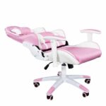Ant Esports 9077 Ergonomic Gaming Chair (White & Pink) - Image 2