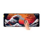Ant Esports Cheery Storm Unique Design Gaming Extended Mouse Pad (Cheery Red) - Image 2
