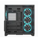Ant Esports Crystal Mirror ATX Mid Tower Case (Black) - Image 2