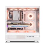 Ant Esports Crystal X6 ARGB (ATX) Mid Tower Cabinet (White) - Image 4
