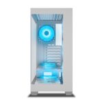 Ant Esports Crystal X7 ATX Gaming Cabinet with Type-C (White) - Image 3