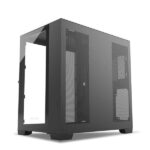 Ant Esports Crystal XL (ATX) Mid Tower Without Fan Cabinet (Black) - Image 3