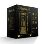 Ant Esports Crystal XL (ATX) Mid Tower Without Fan Cabinet (White) - Image 4