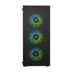 Ant Esports ICE- 110 Auto RGB (E-ATX) Mid Tower Cabinet (Black)