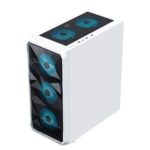 Ant Esports ICE-112 Auto RGB (ATX) Mid Tower Cabinet (White) - Image 3