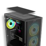 Ant Esports ICE-4000 RGB (ATX) Cabinet (Black) - Image 4