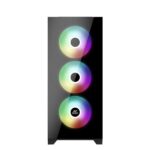 Ant Esports ICE-590TG ARGB (E-ATX) Mid Tower Cabinet (Black) - Image 4