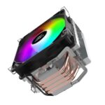 Ant Esports ICE-C400 120mm CPU Air Cooler With Rainbow LED (Black) - Image 4