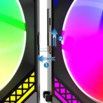 Ant Esports Infinity Flow ARGB - 120mm PWM Cabinet Fan Triple Pack - Image 2