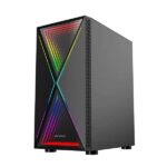 Ant Esports Infinity X (ATX) Mid Tower Cabinet (Black) - Image 3