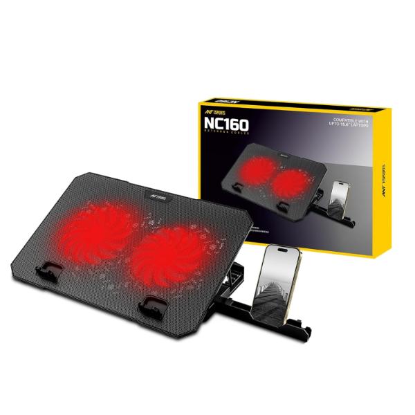 Ant Esports NC160 Laptop Cooling Pad Black