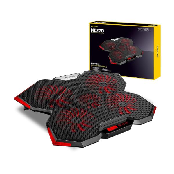 Ant Esports NC270 RGB Gaming Laptop Cooling Pad Black