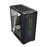 Ant Esports SX3 Mesh ARGB (E-ATX) Mid Tower Cabinet (Black) - Image 4