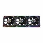Ant Esports Shiftflow 120mm ARGB Case Fan 3 Pack Kit (Black)