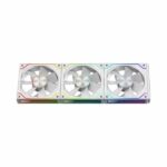 Ant Esports Shiftflow 120mm ARGB Case Fan 3 Pack Kit (White)