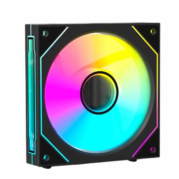 Ant Esports Stackerflow 120mm 3 in 1 ARGB Case Fan Kit (Black)