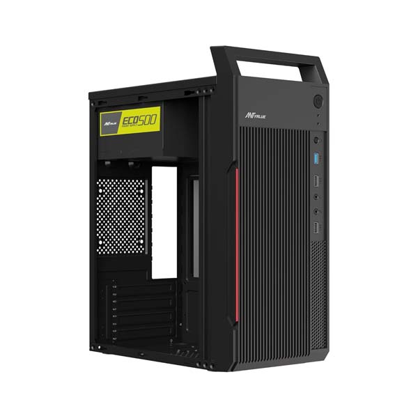 Ant Value VM5P Mid-Tower MATX Computer Cabinet (Black)