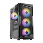 Antec AX61 Elite Mesh ARGB (ATX) Mid Tower Cabinet (Black)