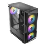 Antec AX61 Elite Mesh ARGB (ATX) Mid Tower Cabinet (Black) - Image 2