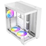 Antec C8 ARGB (E-ATX) Full Tower Cabinet (White) - Image 2