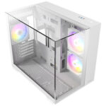 Antec CX600M Trio ARGB MINI-Tower Gaming Cabinet (White) - Image 4