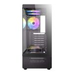 Antec VCX300 ARGB ATX Mid Tower Gaming Cabinet (Black) - Image 2