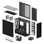 Arctic Xtender VG Black Mirror Mid-Tower Case - Image 3