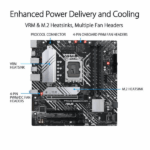 Asus Prime B660M A D4 Motherboard 3