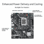 Asus Prime H610M E D4 Motherboard 3