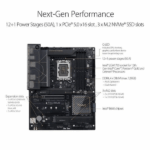 Asus ProArt B660 Creator D4 Intel Motherboard Supports Intel 12th, 13th & 14th Gen Processors - Image 3