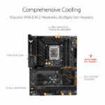 Asus TUF Gaming Z690-Plus WIFI D4 Intel Motherboard Supports Intel 12th, 13th & 14th Gen Processors - Image 3
