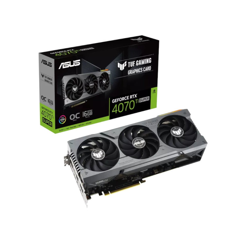 Asus Tuf Gaming Geforce Rtx 4070 Ti Super Oc Edition 16gb Gddr6x Graphic Card