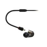 Audio Technica ATH-E50 Wired in Ear Headphone (Black) - Image 2