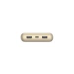 Belkin BoostCharge 20000mAH Lightweight Slimmest Power Bank (Gold) - Image 2