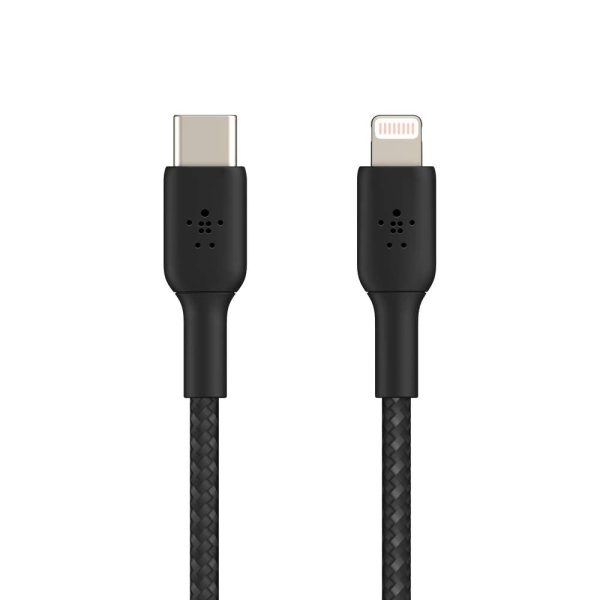 Belkin BoostCharge Lightning to Type C Cable – Black