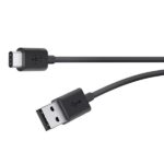 Belkin F2CU032BT06-BLK 1.8 m High Speed USB 2.0 to Reversible USB Type C Charge Cable