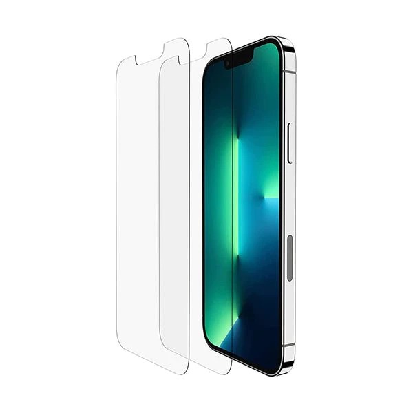 Belkin Pack Of 2 Tempered Glass Screen Protector for iPhone 13 / iPhone 13 Pro – OVA090ZZ