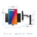 BenQ PD2706UA 27inch(68cm) IPS 4K HDR ErgoArm Monitor - Image 3