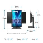 BenQ SW272Q 27-inch 2K AdobeRGB 90W USB-C Pro Photographer & Videographer Monitor - Image 6