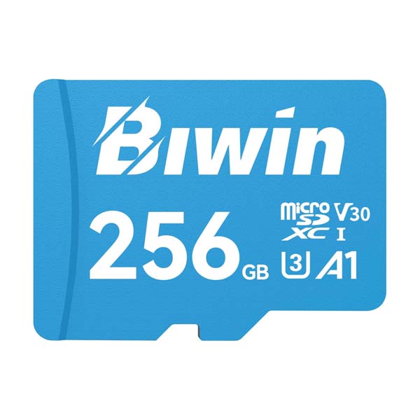 Biwin MS100 256GB Micro SDXC Card MicroSD UHS-I Memory Card