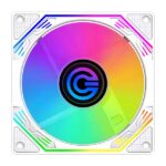CIRCLE CG Infinity X3 ARGB Case Fan (White) - Image 3