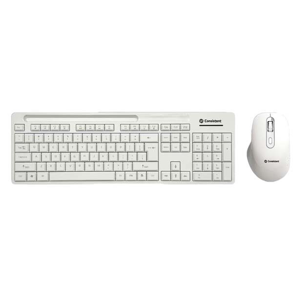 Consistent Glory Wireless Keyboard with Mouse (CMW402) with 2.4 GHz USB Receiver