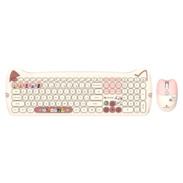 COCONUT Poppy Retro Wireless Combo