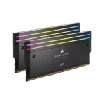 CORSAIR Dominator Titanium RGB 96GB (2x48GB) DDR5 6600MHz CL32 RAM (Black)