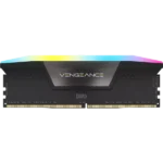 CORSAIR VENGEANCE RGB DDR5 RAM 96GB (2x48GB) 5600MHz CL40 – Black